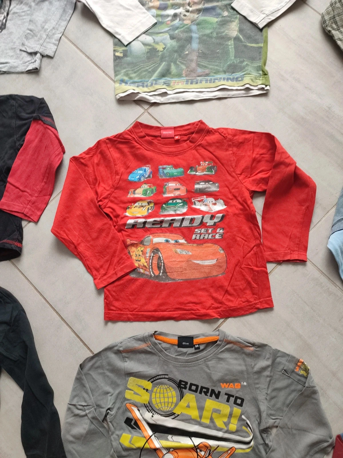 Conjunto de camisetas de mangas longas 6 anos – photo 5